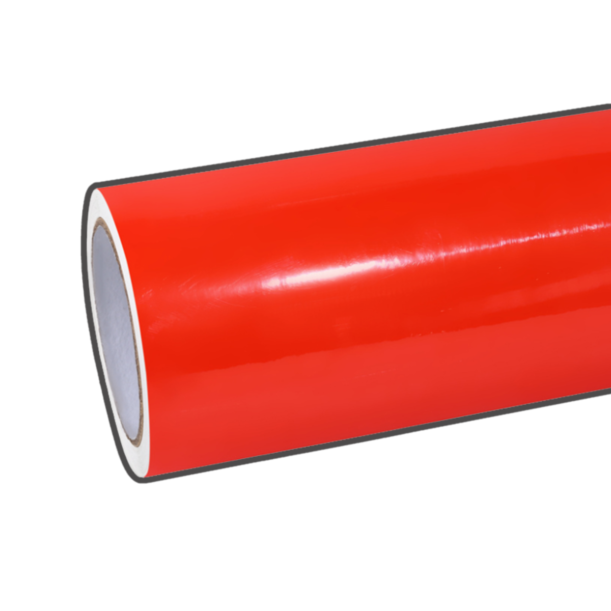 Hochglanz Lava Orange Vinyl Auto Folie