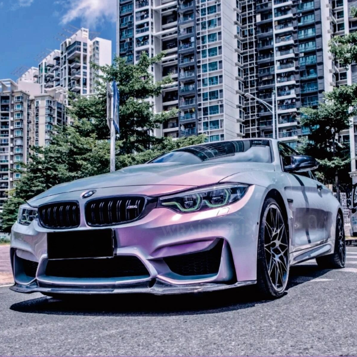 Candy Metallisch Lila Irisierende Vinyl Wrap