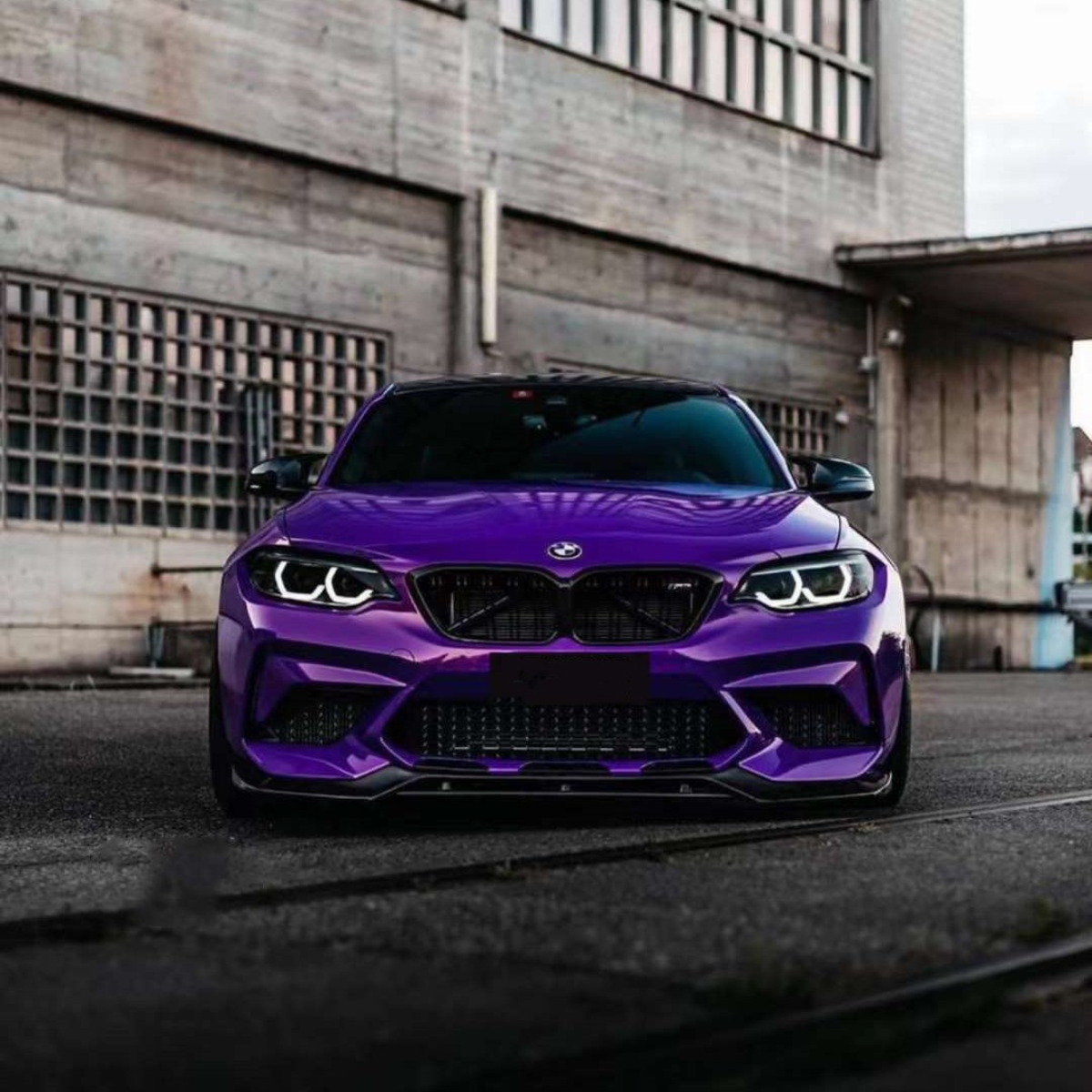 Glanz Metallisch Ultra Violett Vinyl Wrap