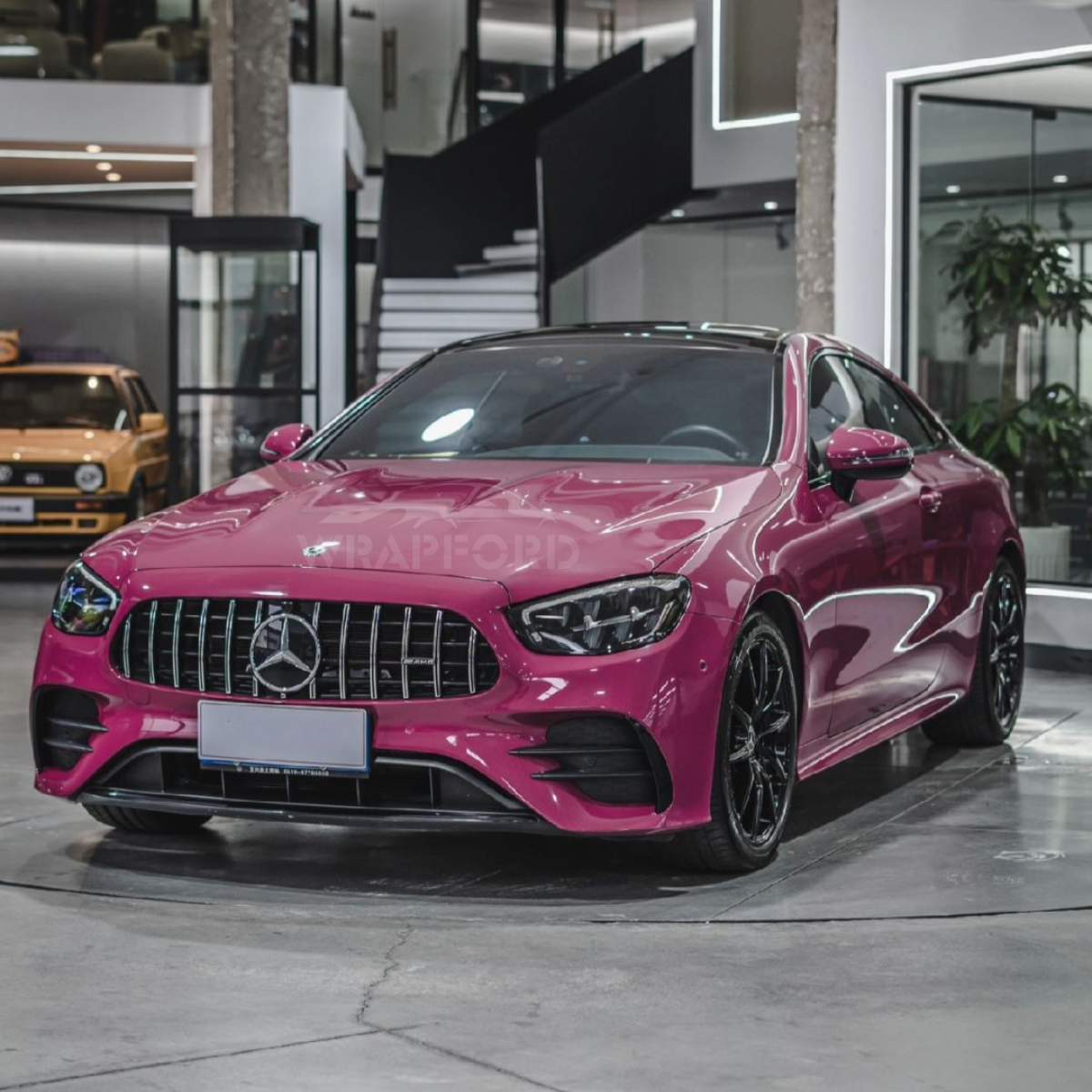 Glänzende Metallic Star Rubin Vinyl Wrap
