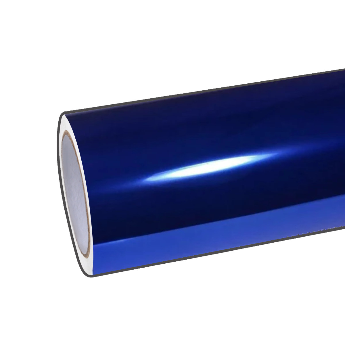 Glänzendes Metallic Saphirblau Vinyl Wrap