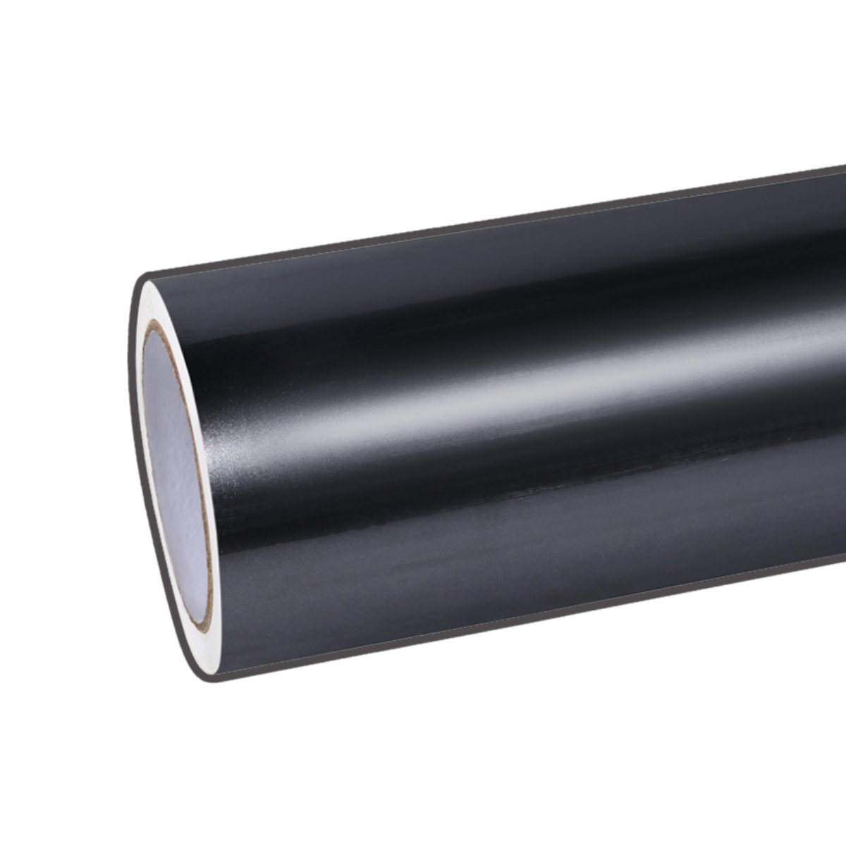 Glanz Metallic Carbon Schwarz Vinyl Wrap
