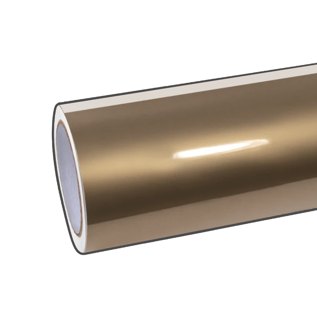 Glänzend Metallic Champagnergelb Vinyl Wrap