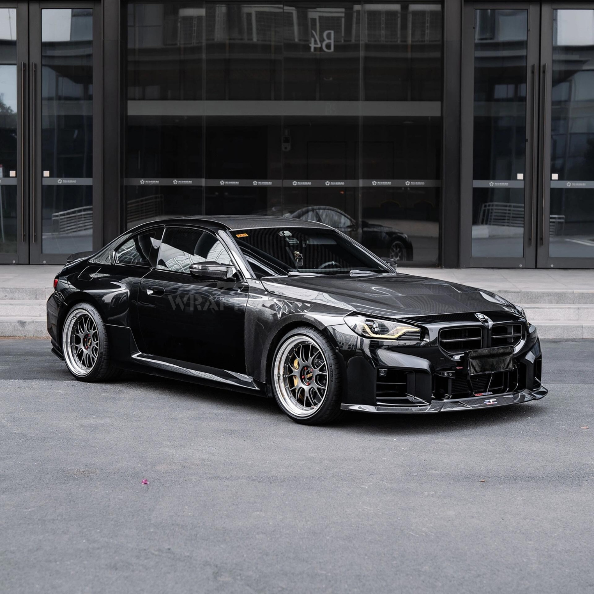 Glanz Metallic Perle Schwarz Vinyl Wrap