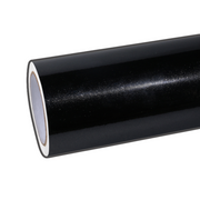 Glanz Metallic Perle Schwarz Vinyl Wrap