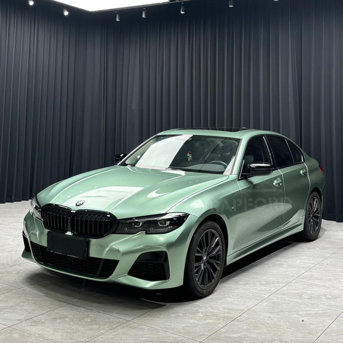 Hochglänzende Aqua Mint Vinyl Wrap