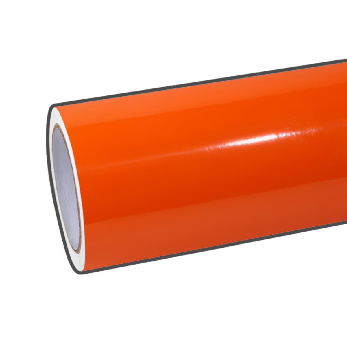 Hochglanz Kristallorange Vinyl Wrap