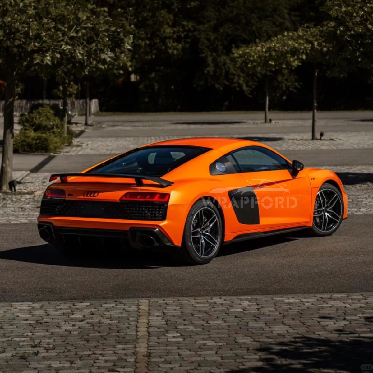 Hochglanz Kristallorange Vinyl Wrap