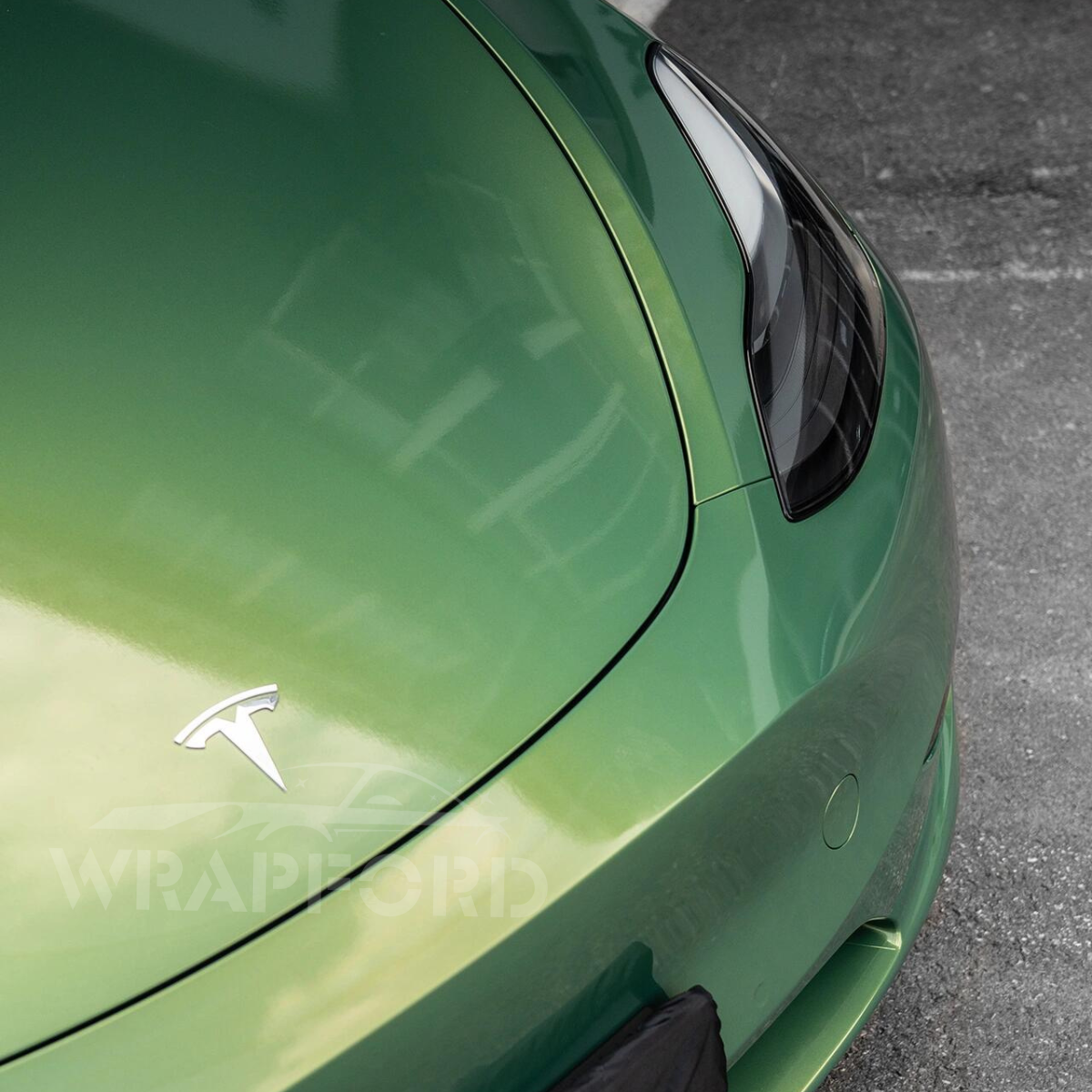 Hochglänzende Galaktisch Grüne Vinyl Wrap