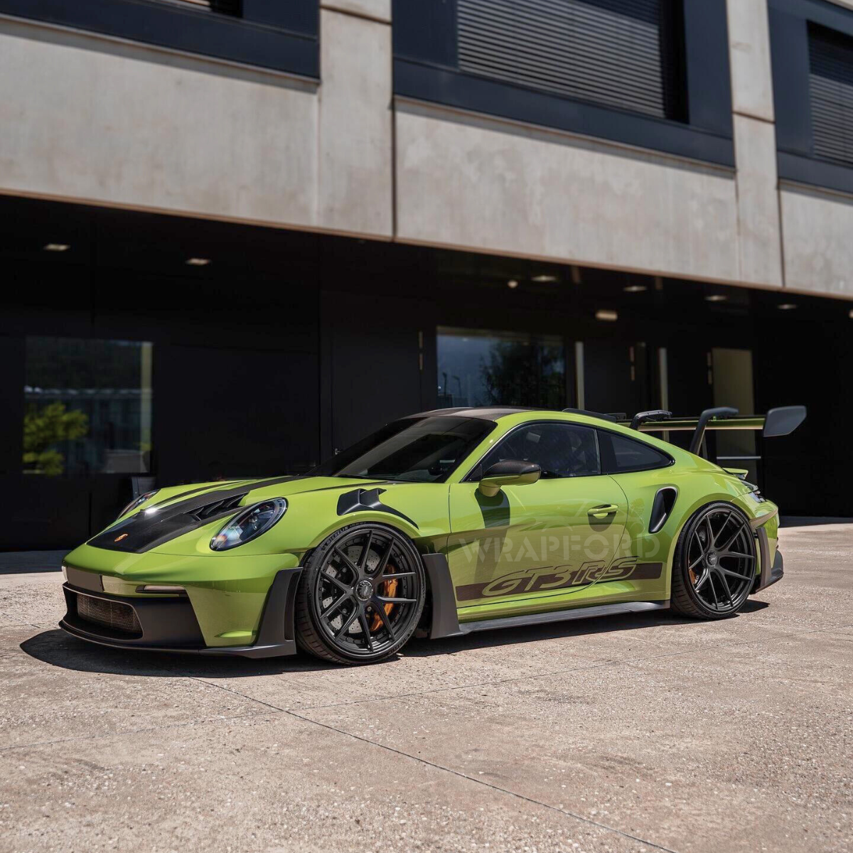 Hochglanz Olivgrün Vinyl Wrap