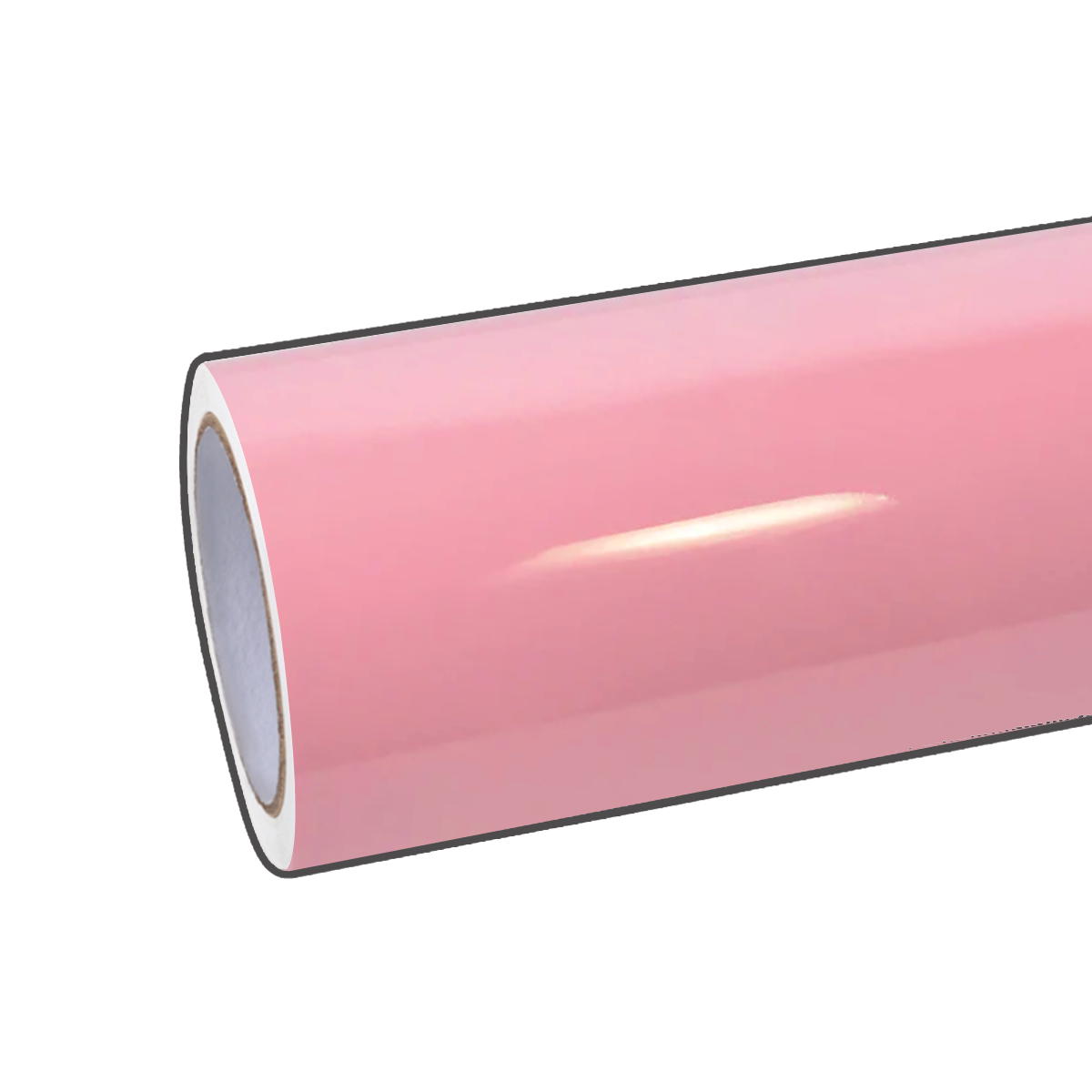 Hochglänzende Pastellrosa Vinyl Wrap