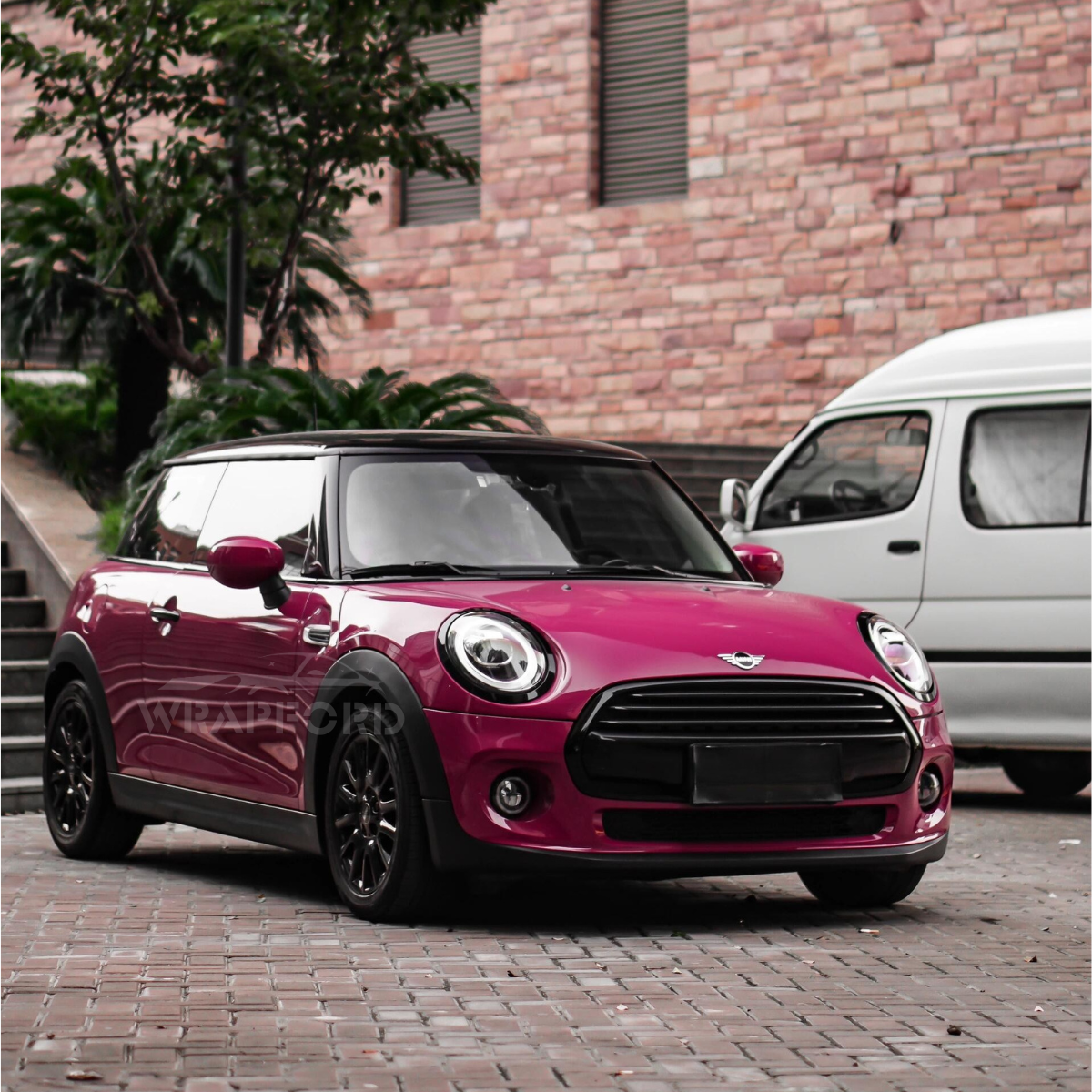 Hochglanz Pink Rot Vinyl Auto Wrap