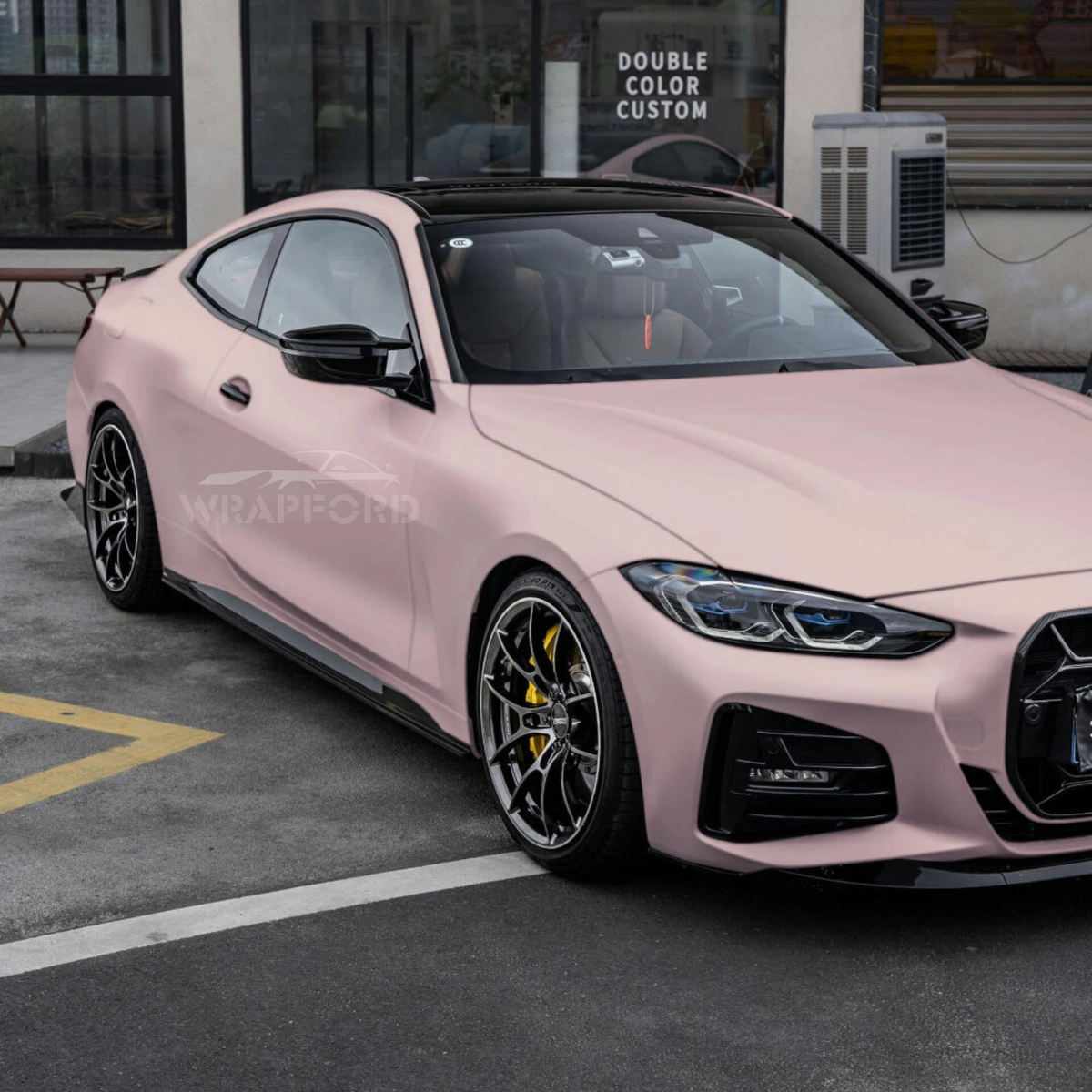 Matte Rosérosa Vinyl Auto Wrap