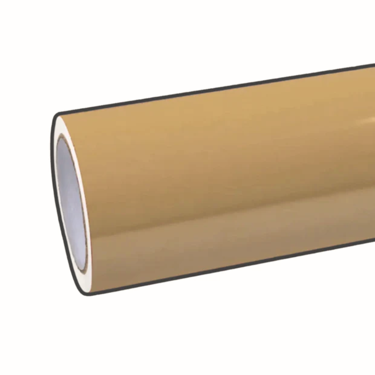 Satin Chrom Sandsturm Gelb Vinyl Wrap