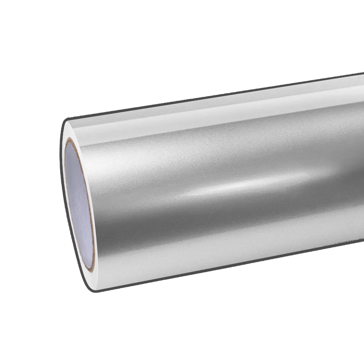 Satinierte Metallic Platin Silber Vinyl Wrap