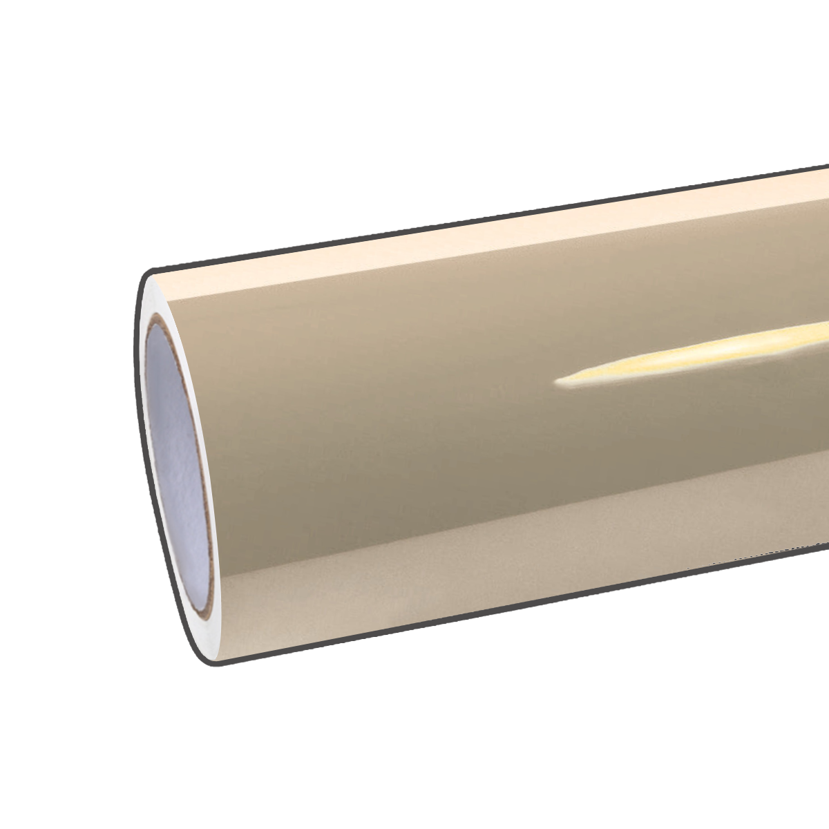 Glänzend Metallic Goldbeige Vinyl Wrap