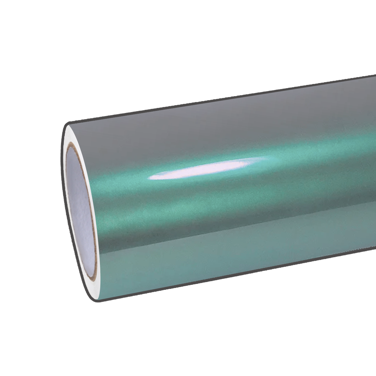 Candy Metallic Grau Grüne Vinyl Wrap
