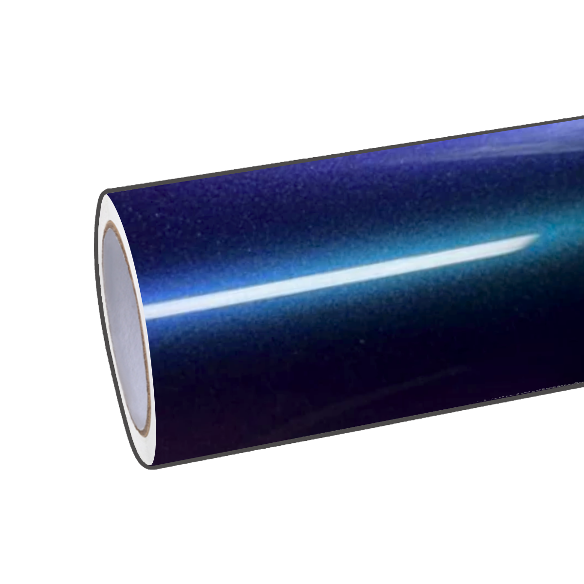 Glänzende Metallic Blau Chamäleon Vinyl Wrap