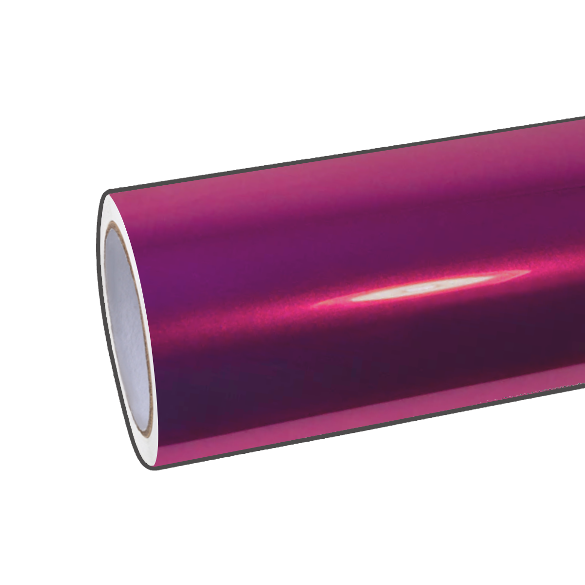 Glänzende Metallic Magenta Blaze Vinyl Wrap