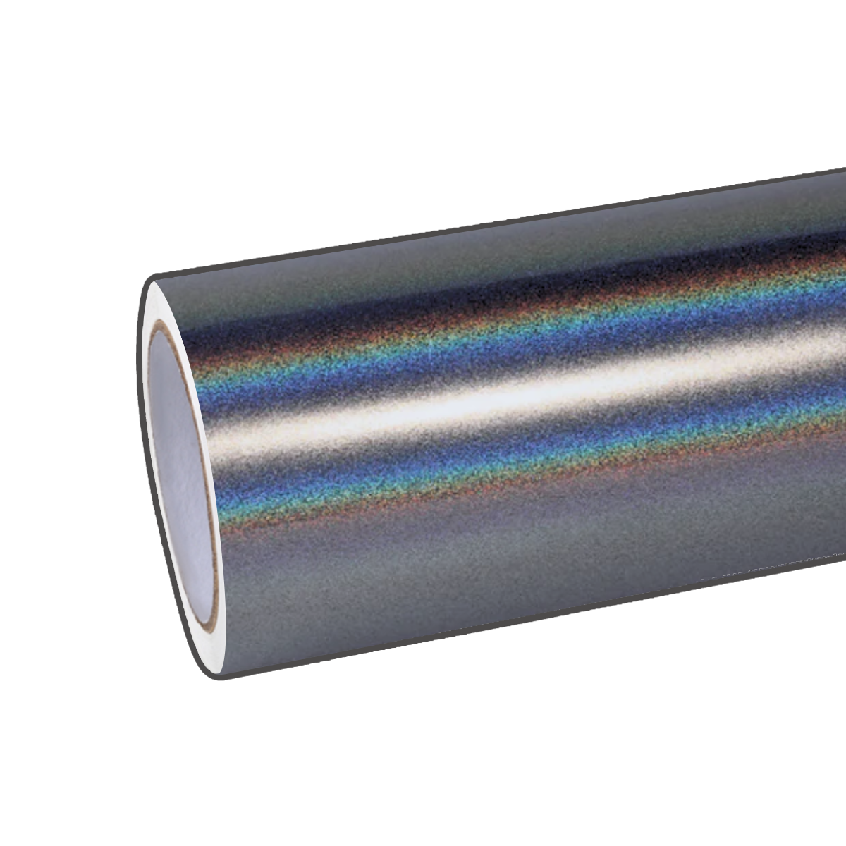 Regenbogen Metallic Laser Graue Vinyl Wrap