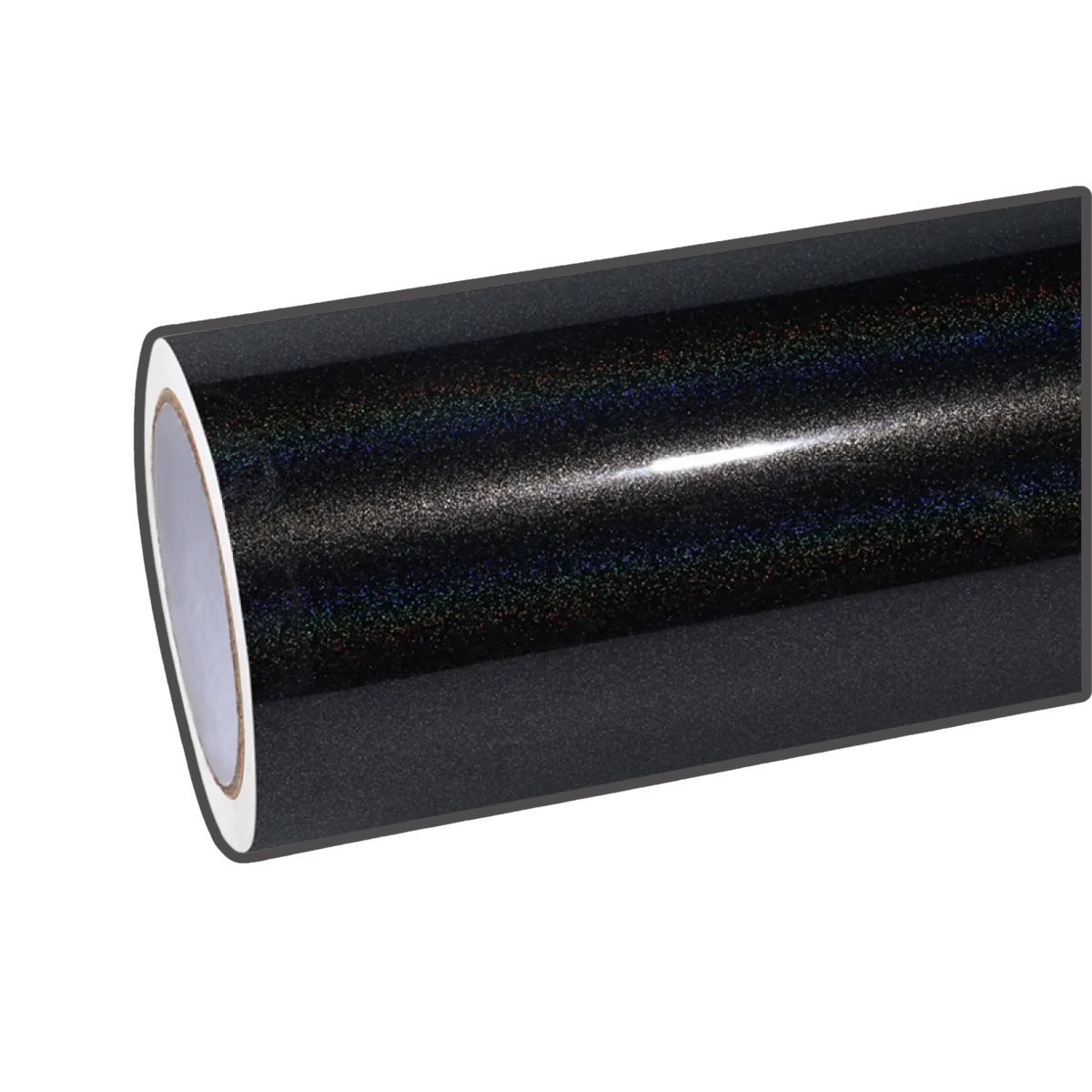 Glitzerndes Metallic Schwarz Glitzer Vinyl Wrap
