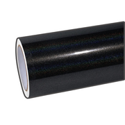 Glitzerndes Metallic Schwarz Glitzer Vinyl Wrap