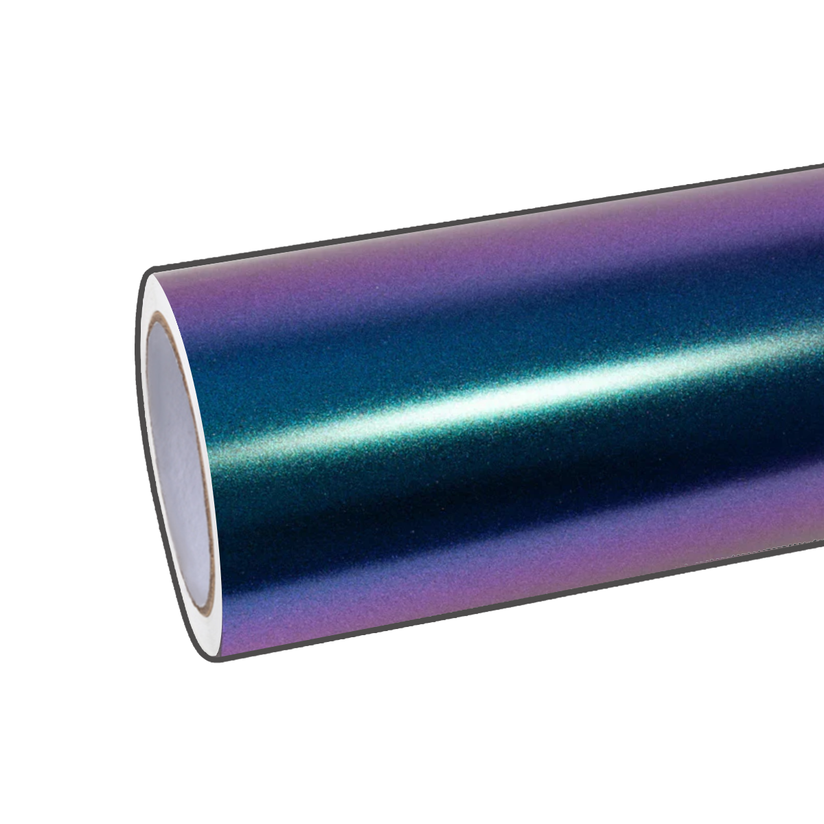 Glanz Metallisch Lila Blau Chamäleon Vinyl Wrap