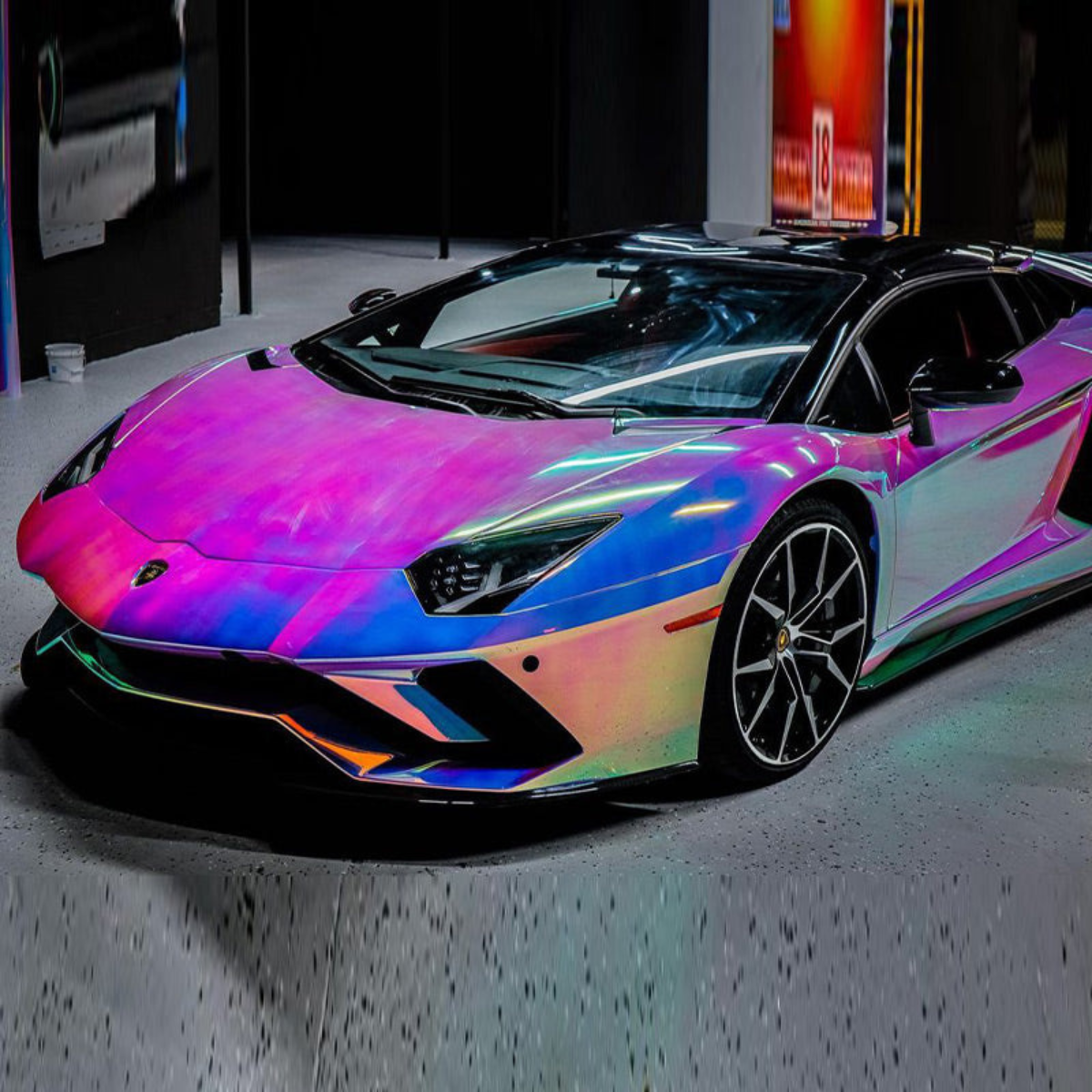 Opal Chrom Weiß Vinyl Auto Wrap